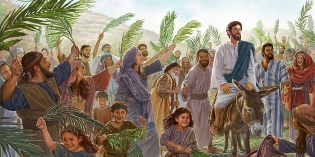 Resultado de imagem para imagens de Jesus entrando em Jerusalém