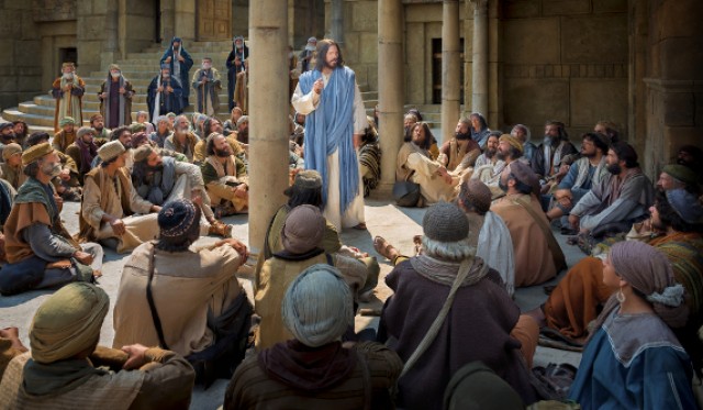 Resultado de imagem para jesus pregando