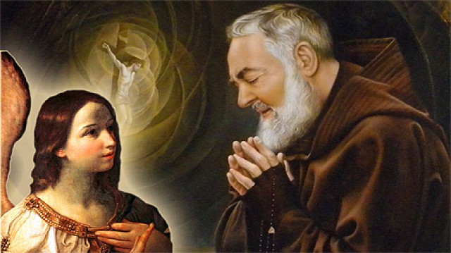 Rainha Maria - Santo Padre Pio de Pietrelcina: Invoque o seu Anjo da